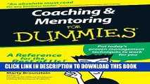 Collection Book Coaching and Mentoring For Dummies