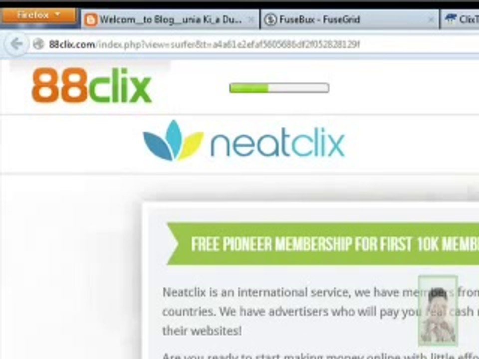 tutorial cara mendapatkan dollar dari 88ptc