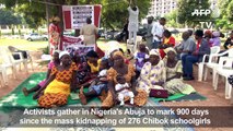 Chibok protest in Abuja on 900-day anniversary of kidnapping