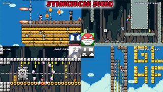 NEW COLLAB LEVEL: STRIKEBREAK SQUAD! - Super Mario Maker #5