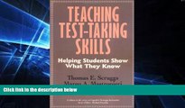 Big Deals  Teaching Test Taking Skills: Helping Students Show What They Know (Cognitive Strategy