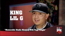 King Lil G - Memorable Studio Moment With Suge Knight (247HH Exclusive)  (247HH Wild Tour Stories)