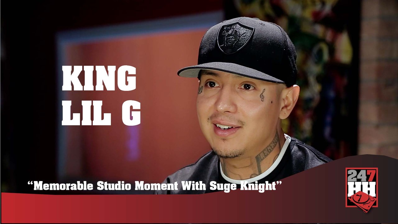 King Lil G - Memorable Studio Moment With Suge Knight (247HH Exclusive)  (247HH Wild Tour Stories)