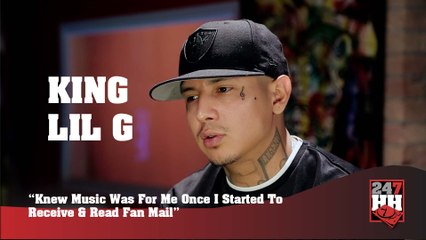 King Lil G - Knew Music Was For Me Once I Started To Receive & Read Fan Mail (247HH Exclusive)  (247HH Wild Tour Stories)
