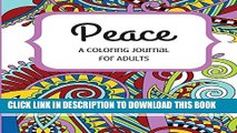 [PDF] Peace: A Coloring Journal for Adults Full Collection
