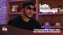 Lyfe Jennings - Performing With Erykah Badu, She Influenced Me Immensely (247HH Exclusive) (247HH Exclusive)