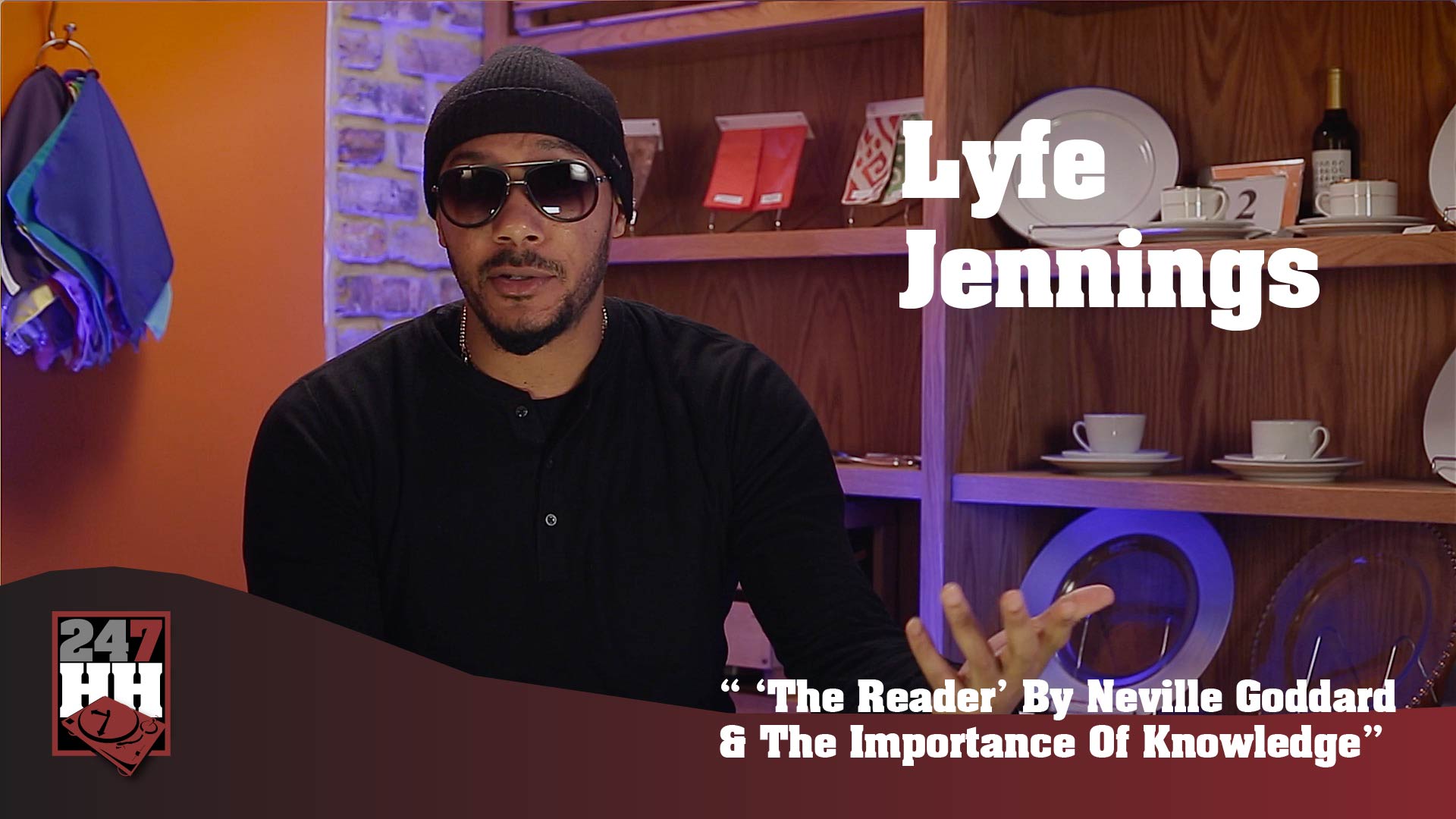 Lyfe Jennings – “The Reader” By Neville Goddard & The Importance Of Knowledge (247HH Exclusive) (247HH Exclusive)