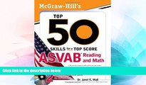 Big Deals  McGraw-Hill s Top 50 Skills For A Top Score: ASVAB Reading and Math with CD-ROM  Best