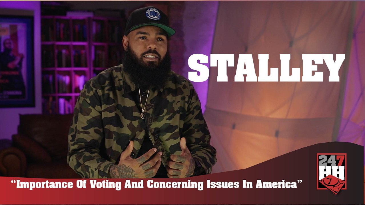Stalley - Importance Of Voting And Concerning Issues In America (247HH Exclusive) (247HH Exclusive)