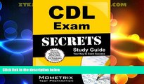 Big Deals  CDL Exam Secrets Study Guide: CDL Test Review for the Commercial Driver s License Exam