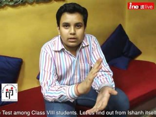 Indian Intelligence Test: Ishanh Misra Topper Class VIII