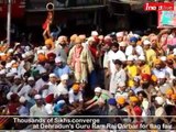 Thousands of Sikhs converge at Dehradun's Guru Ram Rai Darbar for Jhanda fair