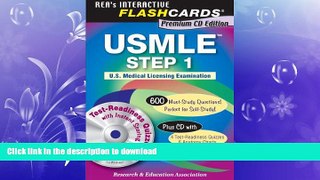 EBOOK ONLINE  USMLE Step 1 Premium Edition Flashcard Book w/CD-ROM (Flash Card Books)  GET PDF