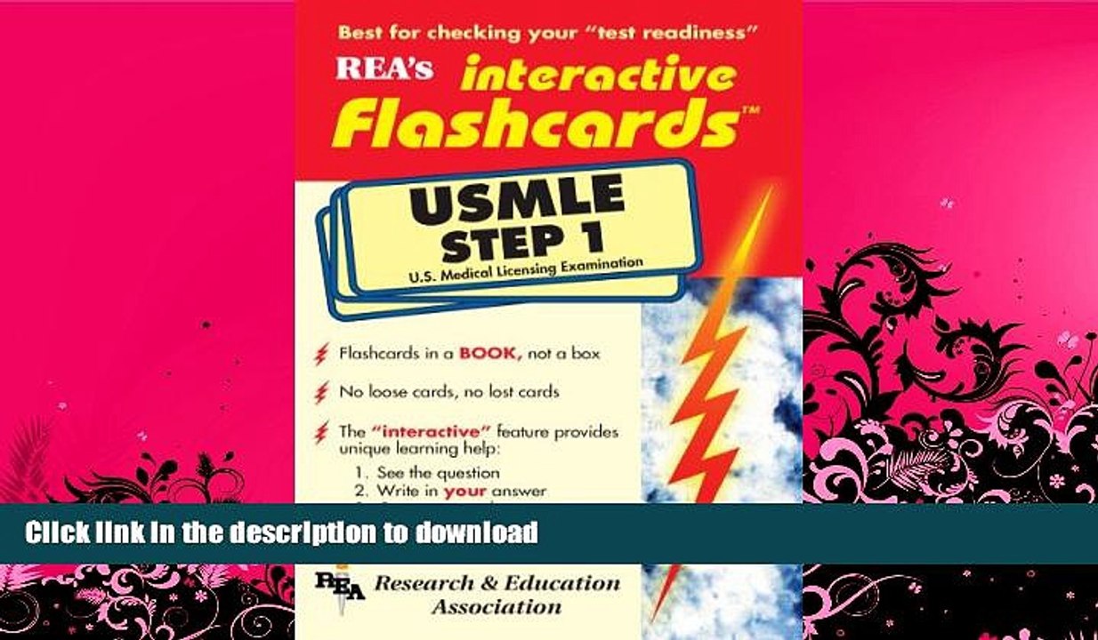 FAVORITE BOOK  USMLE Step 1 Interactive Flashcards Book (Flash Card Books) (Pt.1) FULL ONLINE