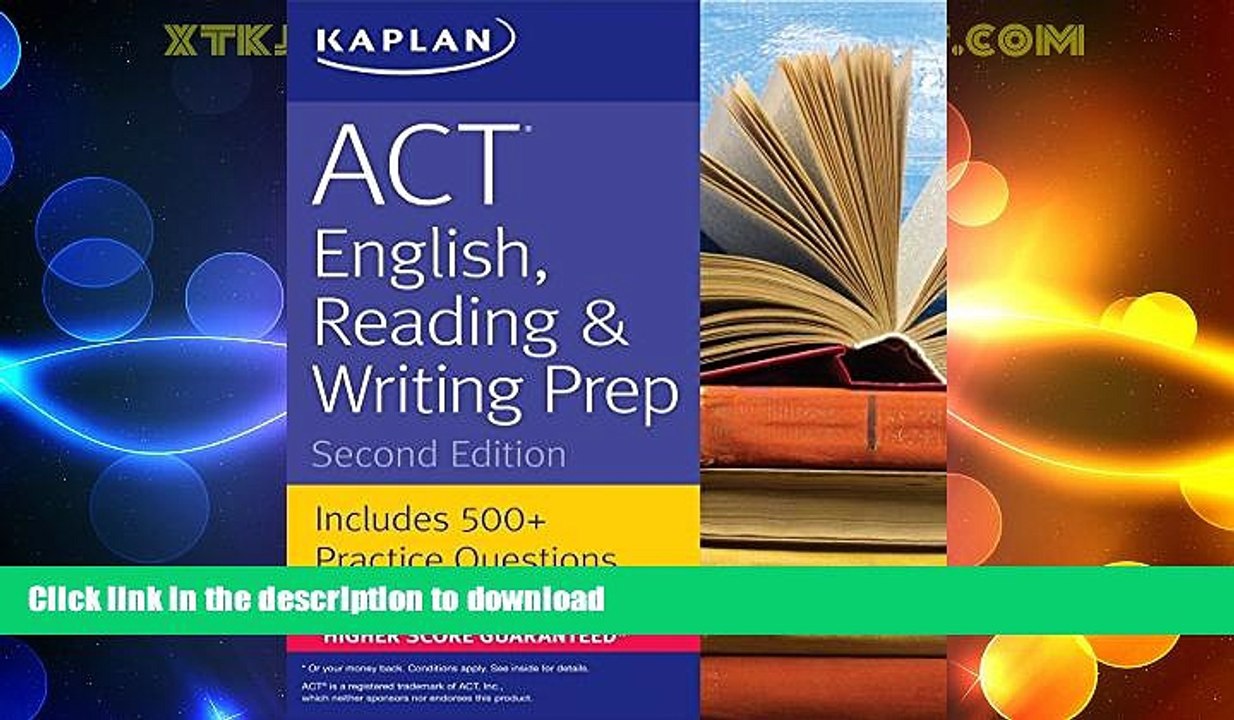 READ BOOK  ACT English, Reading   Writing Prep: Includes 500+ Practice Questions (Kaplan Test