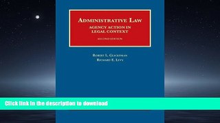 FAVORIT BOOK Administrative Law: Agency Action in Legal Context, (University Casebook Series) READ