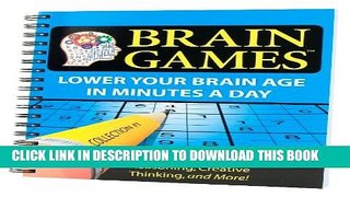 [PDF] Brain Games #1: Lower Your Brain Age in Minutes a Day (Brain Games (Numbered)) Full Colection