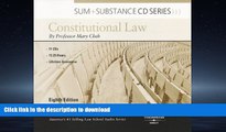 DOWNLOAD Sum and Substance Audio Constitutional Law READ EBOOK