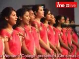 Girls present mesmerizing Christmas carols