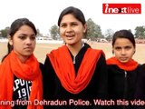 Girls get Police training for self defence !