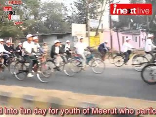 inext Bikeathon 2013 rocks Meerut