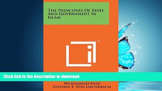 DOWNLOAD The Principles of State and Government in Islam READ EBOOK