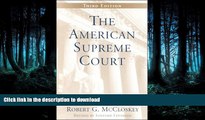 FAVORIT BOOK The American Supreme Court (The Chicago History of American Civilization) FREE BOOK