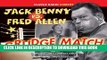 [PDF] Jack Benny vs. Fred Allen Grudge Match (old time radio) Full Online