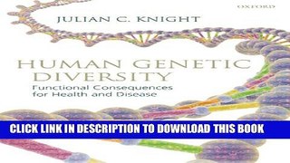[PDF] Human Genetic Diversity: Functional Consequences for Health and Disease Popular Colection