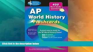 Big Deals  AP World History Flashcard Book (REA) (Advanced Placement (AP) Test Preparation)  Free