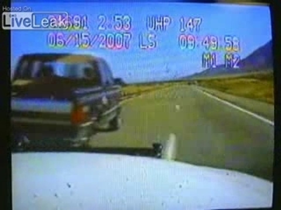 Police Chase Dashcam View