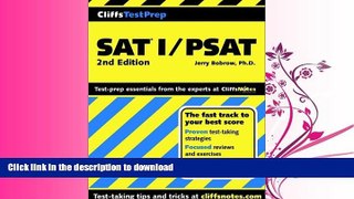 FAVORITE BOOK  CliffsTestPrep SAT I/PSAT FULL ONLINE