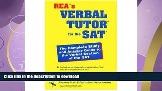 READ  Sat Verbal Tutor (REA) - The Best Test Prep for the SAT (SAT PSAT ACT (College Admission)