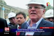 Pedro Pablo Kuczynski inspeccionó obras de Hospital Regional de Cajamarca