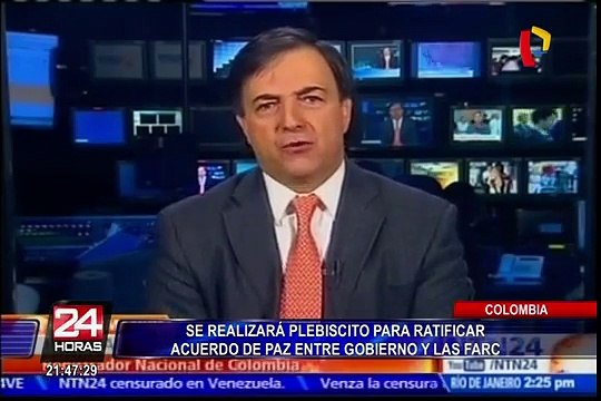 Plebiscito decidirá ratificación de acuerdo de paz entre Colombia y las FARC