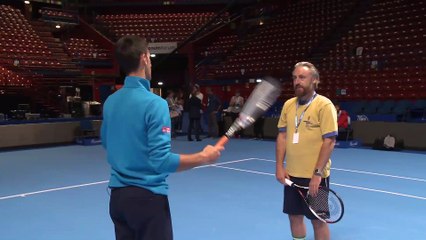 Novak Djokovic Gives Vogue.com a Tennis