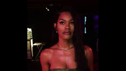 Teyana Taylor on Air Force 1s