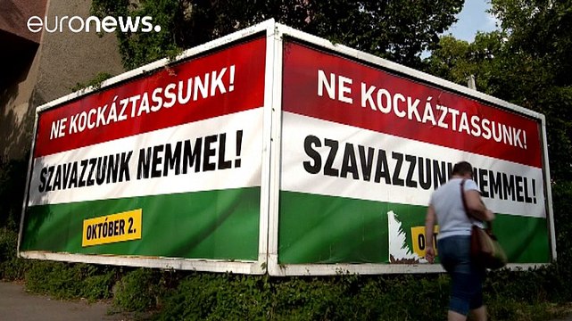 Húngaros dizem no domingo o que pensam das quotas de refugiados da União Europeia