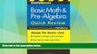 Big Deals  CliffsNotes Basic Math   Pre-Algebra Quick Review, 2nd Edition (Cliffs Quick Review