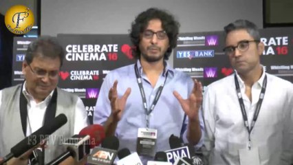 ABHISHEK CHAUBEY & SWARA BHASKAR ATTEND CELEBRATE CINEMA 16 BY WHISTLING WOODS