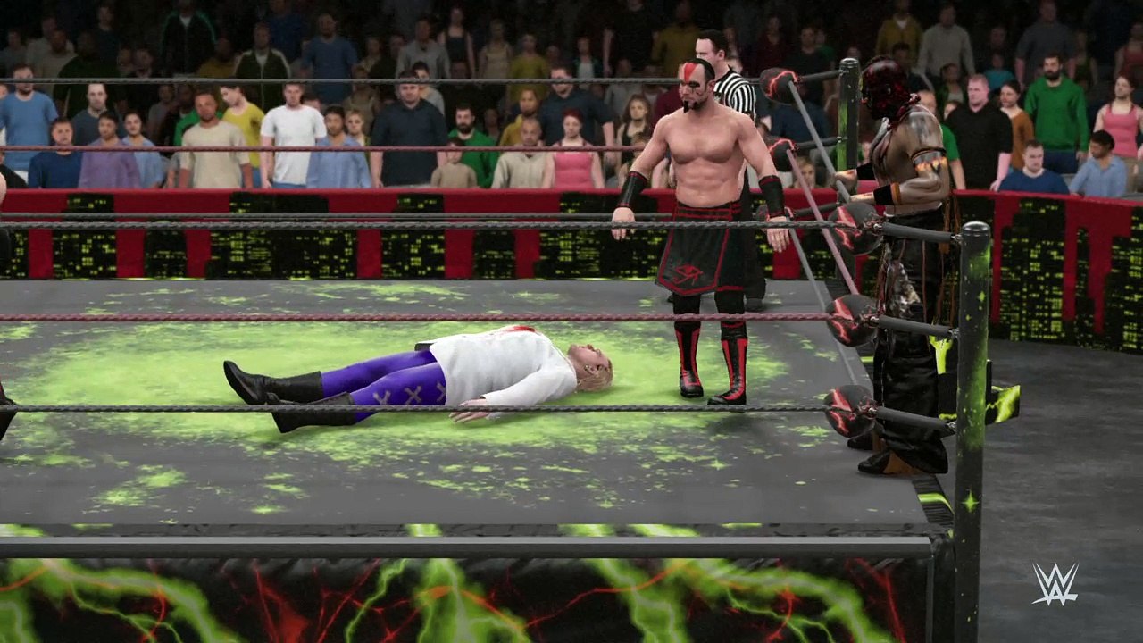 WWE 2K16 the ascension v boogeyman/gangrel
