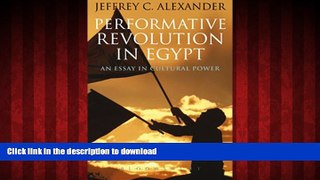 DOWNLOAD Performative Revolution in Egypt: An Essay in Cultural Power READ NOW PDF ONLINE