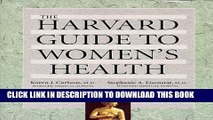 [PDF] The Harvard Guide to Womens Health Full Online