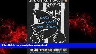 DOWNLOAD Like Water on Stone: The Story of Amnesty International READ NOW PDF ONLINE