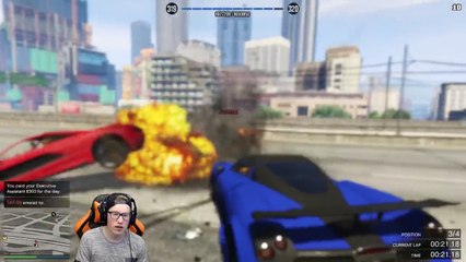 IK BLIES JOU OOK NIET OP! (GTA V Online Funny Races)