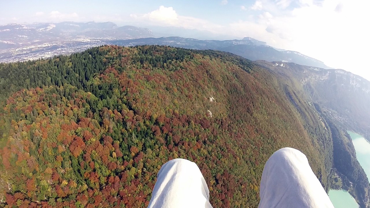 Bout vol parapente 2016 epine vers aiguebelette
