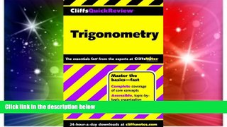 Big Deals  CliffsQuickReview Trigonometry (Cliffs Quick Review (Paperback))  Best Seller Books