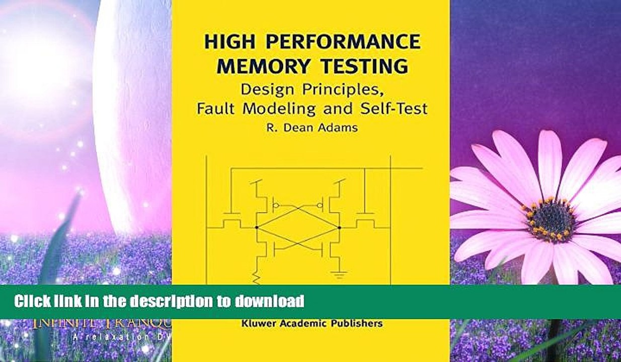 READ  High Performance Memory Testing: Design Principles, Fault Modeling and Self-Test (Frontiers
