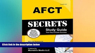 Big Deals  AFCT Secrets Study Guide: AFCT Test Review for the Armed Forces Classification Test