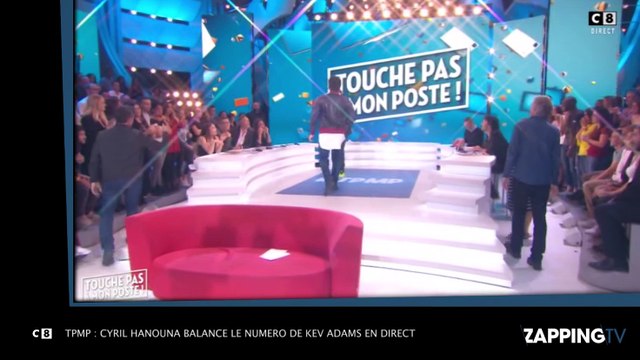 TPMP: Cyril Hanouna balance le numéro de téléphone de Kev Adams en direct (vidéo)